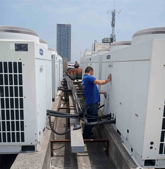 左权中央空调制热和不制冷系统维修方法